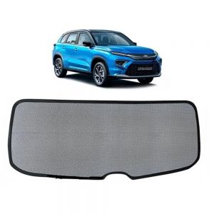 rain window door visor wind deflectors and sunshield protectors For Hyryder - black